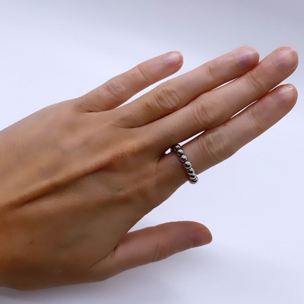 NWT Wool + Pepper Co. Silver Stackable Ring